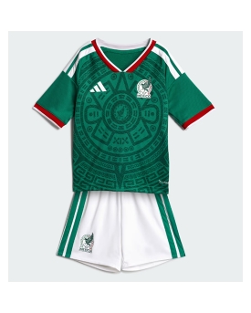 Billige Fotballdrakt Mexico Replika Hjemmedraktsett Barn VM 2026 Kortermet (med bukser)